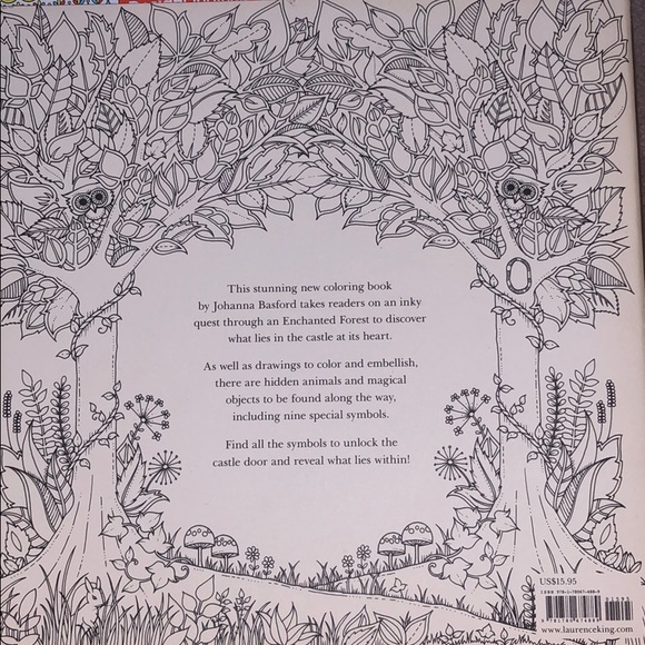 Enchanted Forest Coloring Book - Picture 2 of 2
